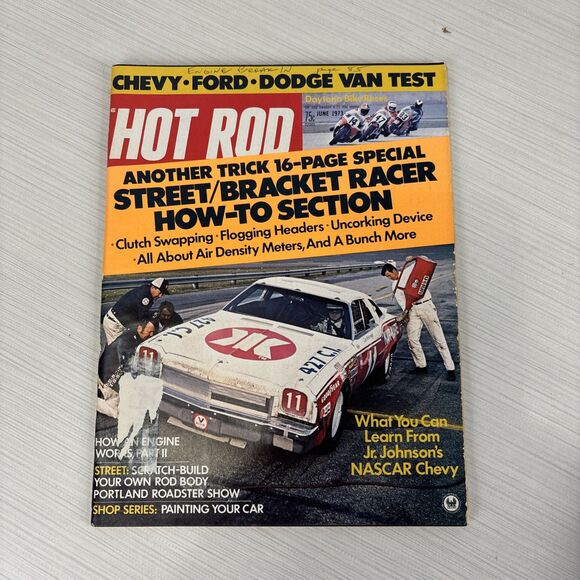 Vintage 1973 HOT ROD MAGAZINE Lot Of 7 Magazines - Picture 2 of 8